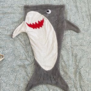 Shark cozy fleece blanket